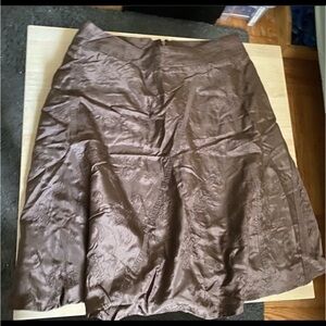 FOREVER Twenty One 100% Silk Skirt Small